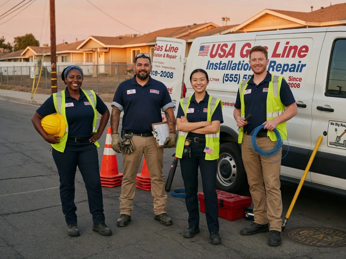 Gas Line Installation company in Red Rock, AZ